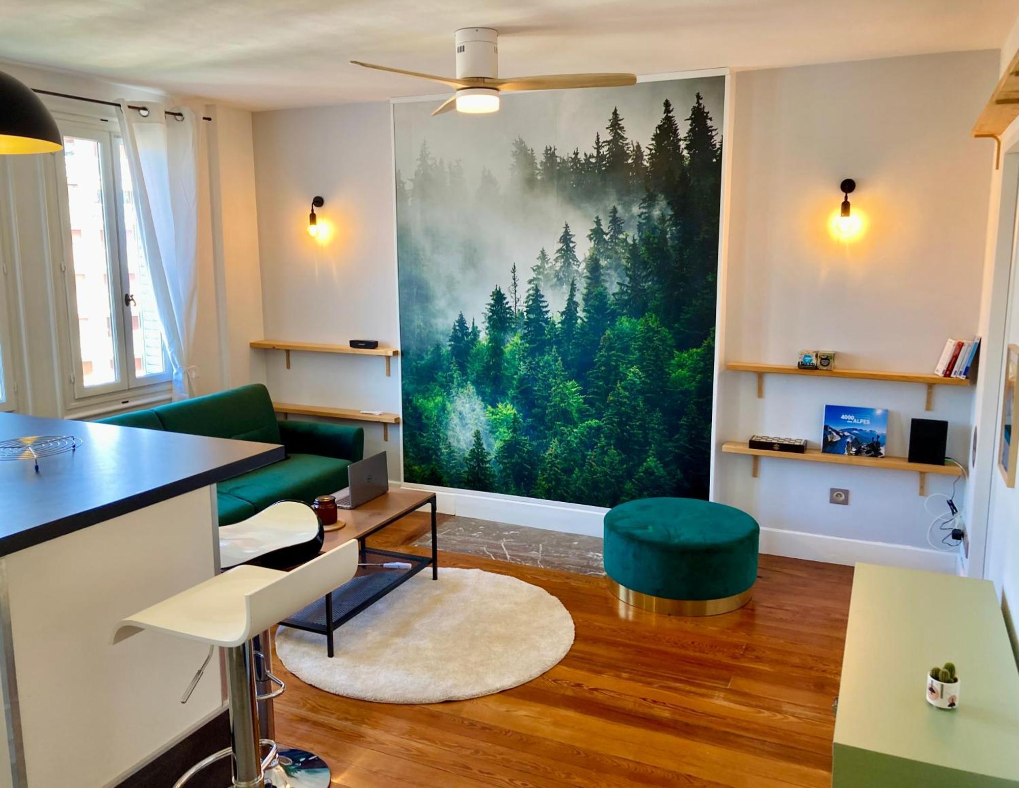 Le Nivolet, Cosy Appartement Шамбери Екстериор снимка